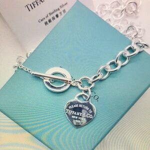 Tiffany & Co Silver Heart Tag Necklaces